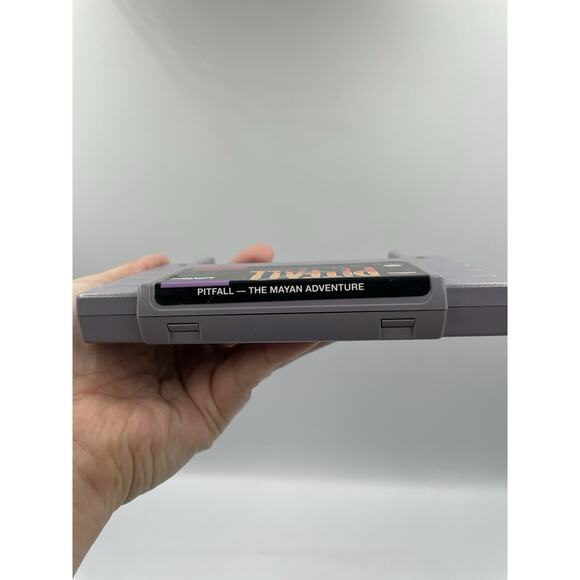 Pitfall: The Mayan Adventure (NINTENDO SNES, 1994) TESTED - Cartridge Only - Picture 3 of 5